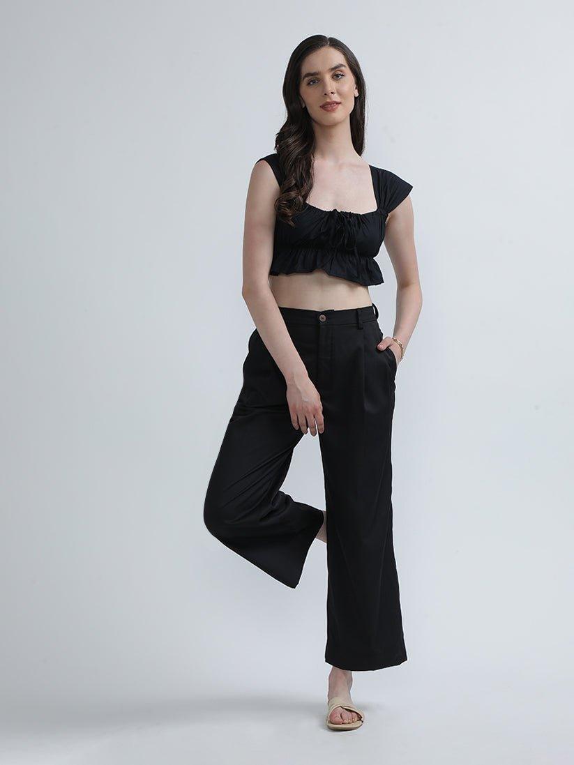FLUER BLACK PANTS