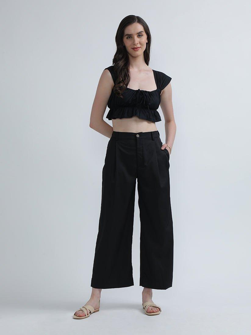 FLUER BLACK PANTS