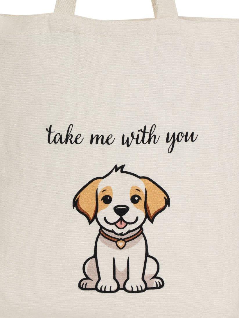 PUPPY TOTE BAG