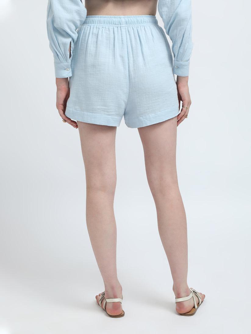MAEVE SHORTS- ICE BLUE
