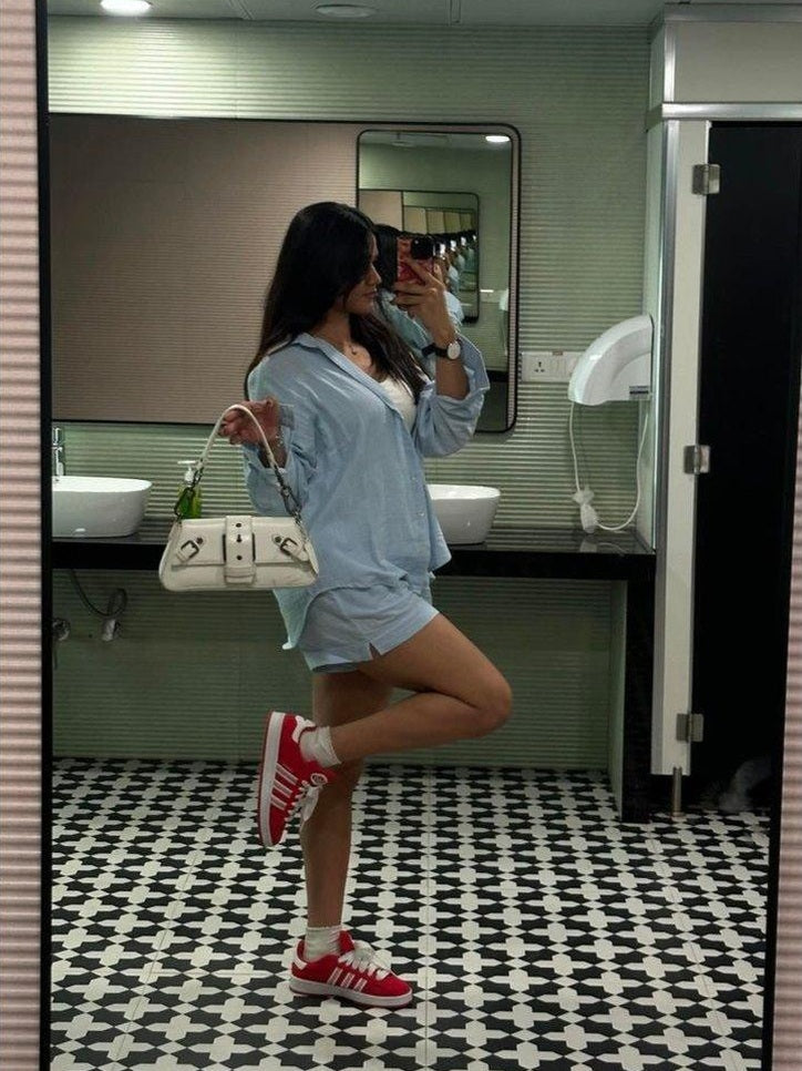 MAEVE SHIRT-ICE BLUE