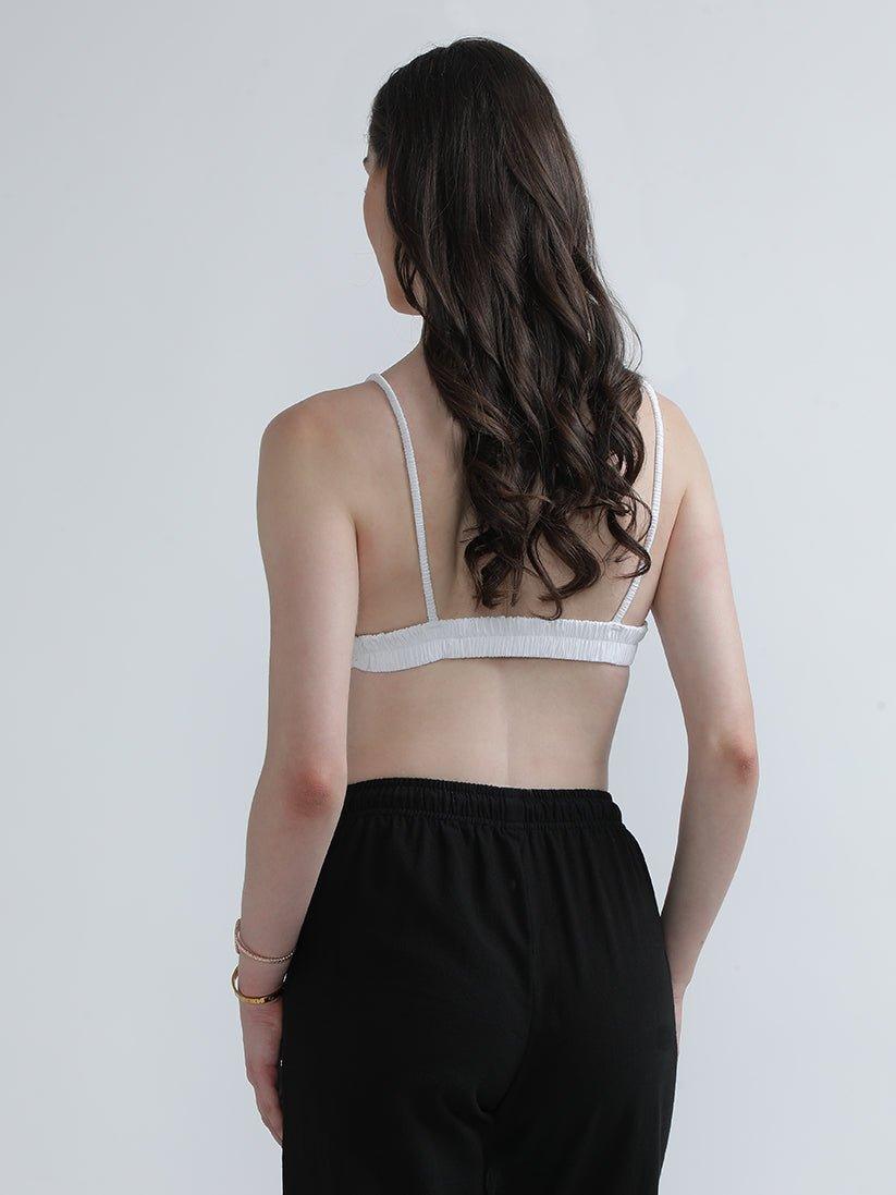 TALIA WHITE BRALETTE