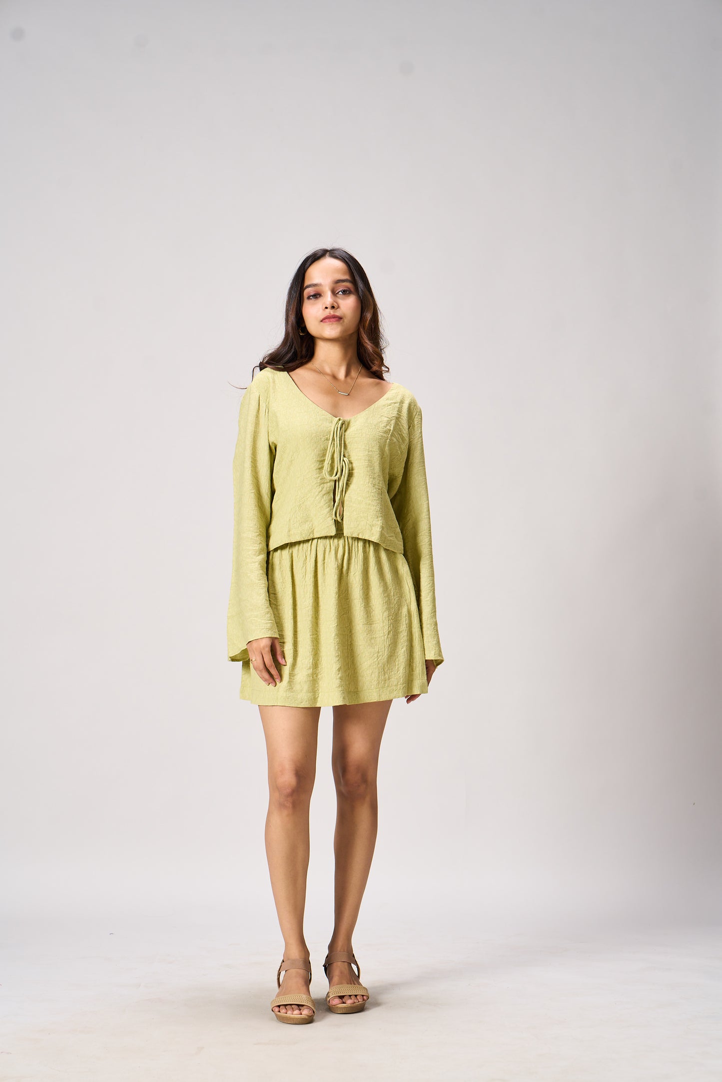 RIRI CO-ORD SET - BUTTER YELLOW