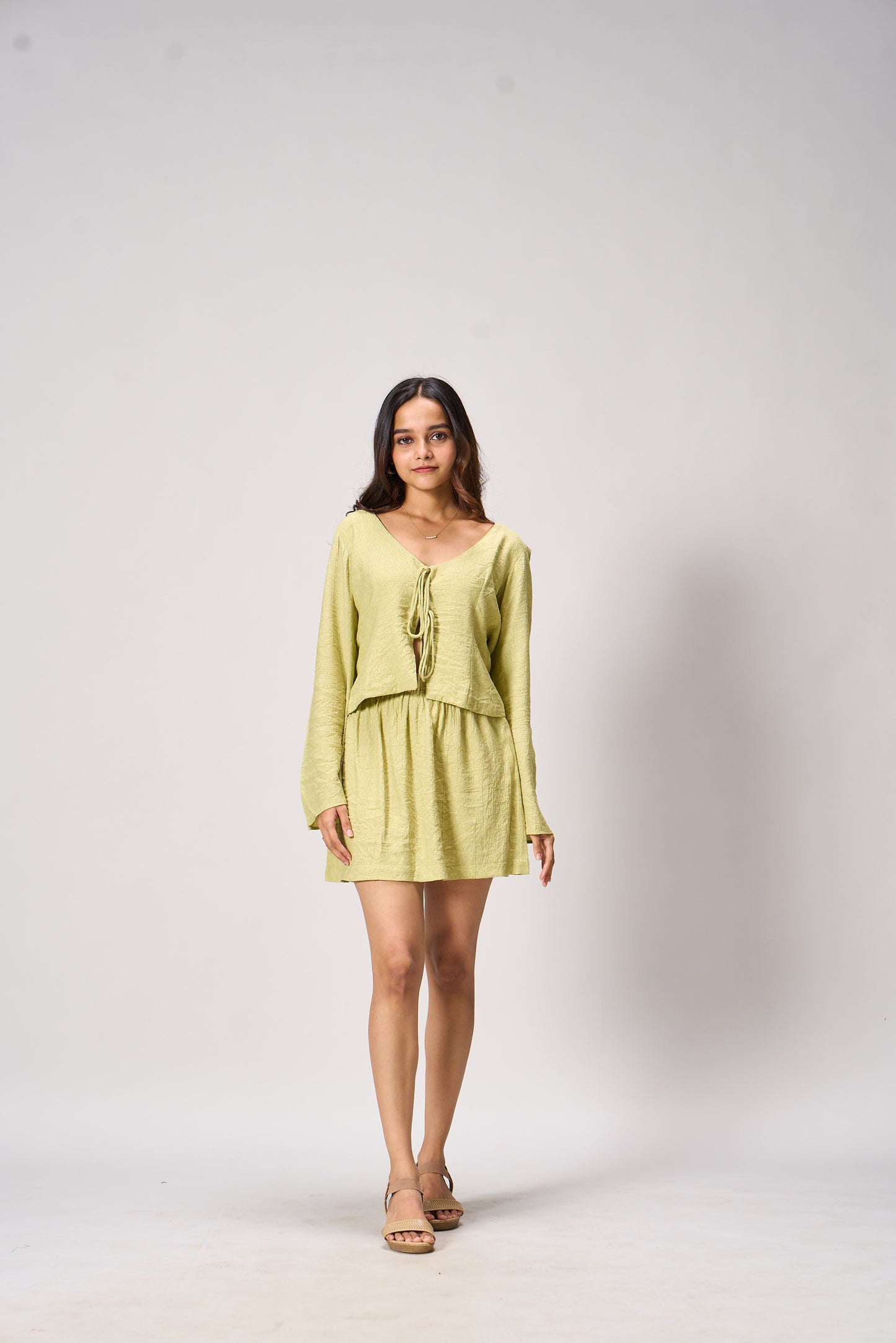 RIRI CO-ORD SET - BUTTER YELLOW