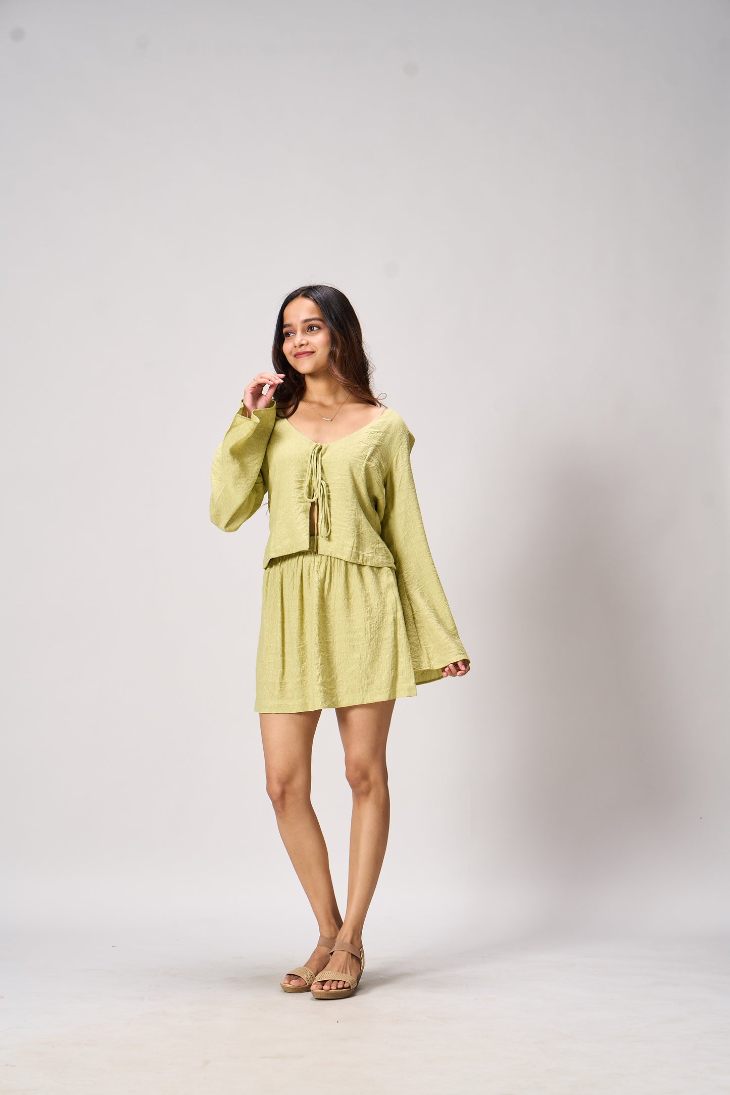 RIRI CO-ORD SET - BUTTER YELLOW