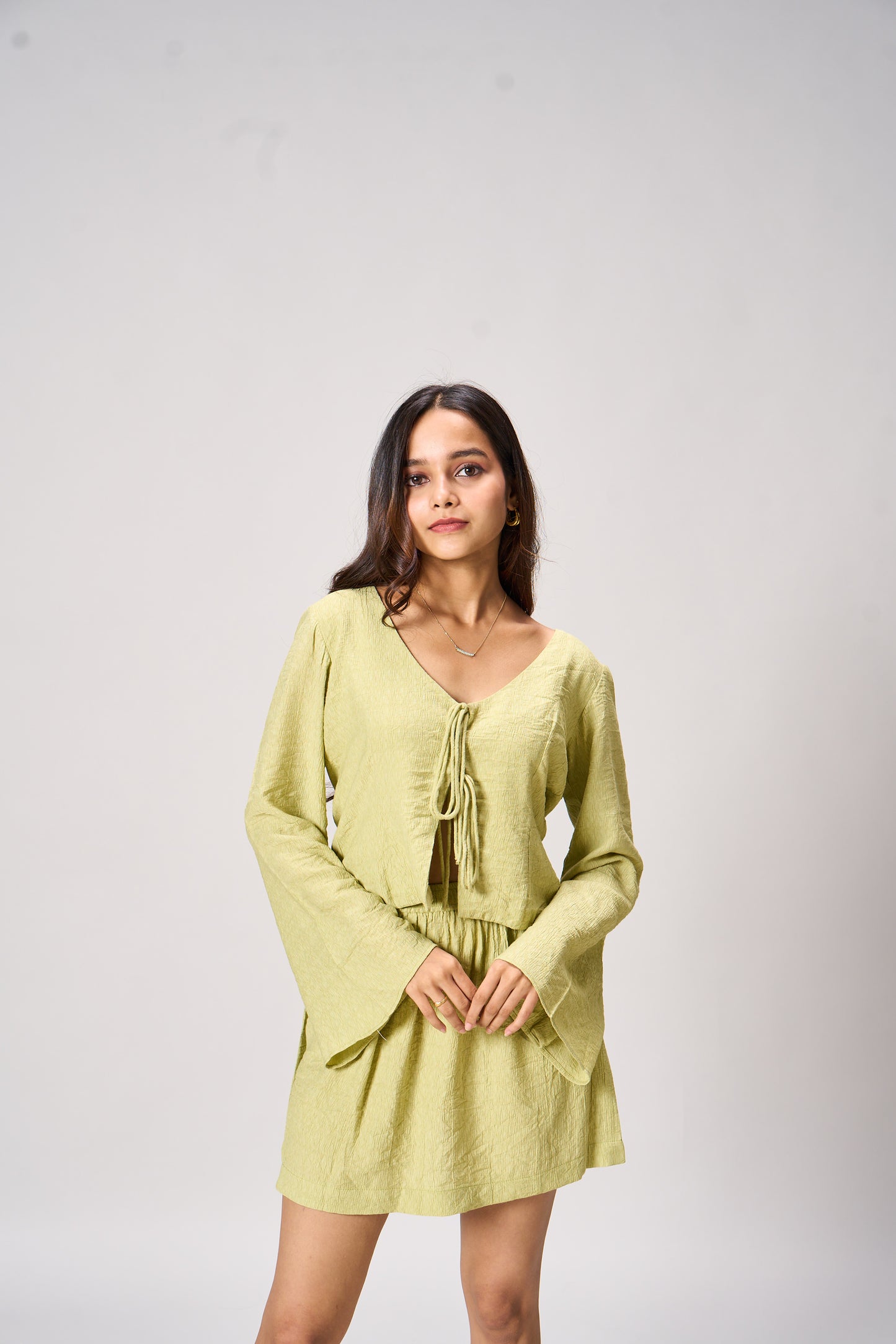 RIRI CO-ORD SET - BUTTER YELLOW