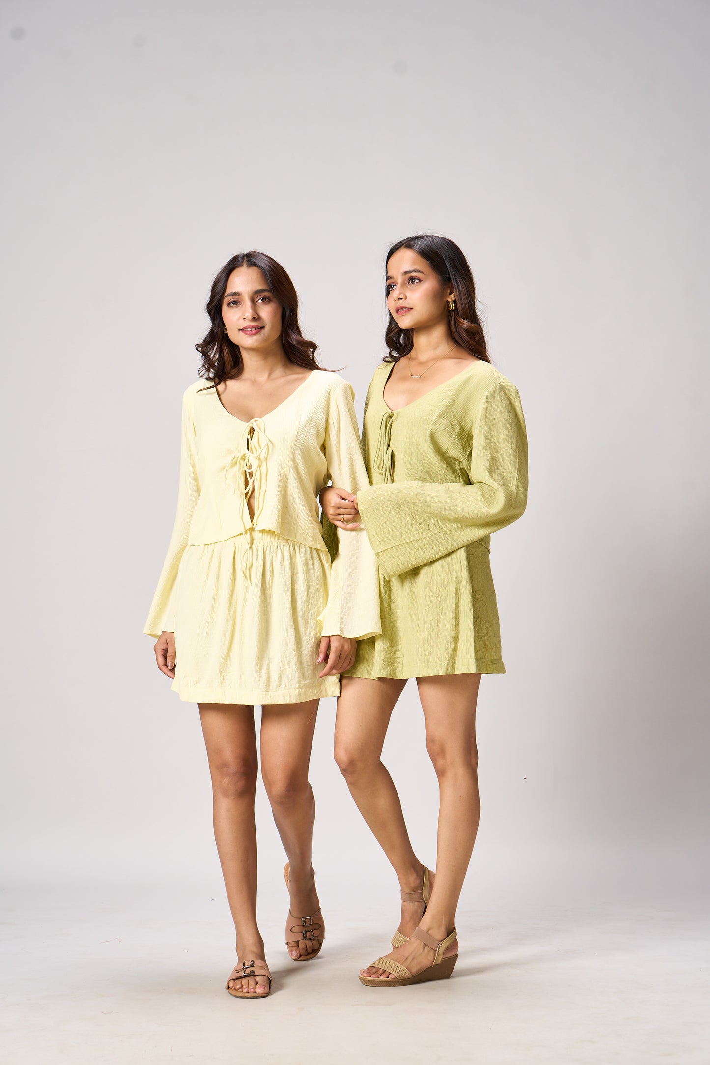 RIRI CO-ORD SET - BUTTER YELLOW
