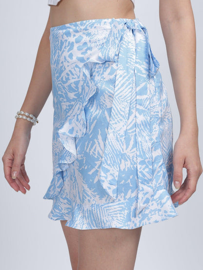 ELLA MINI WRAP SKIRT