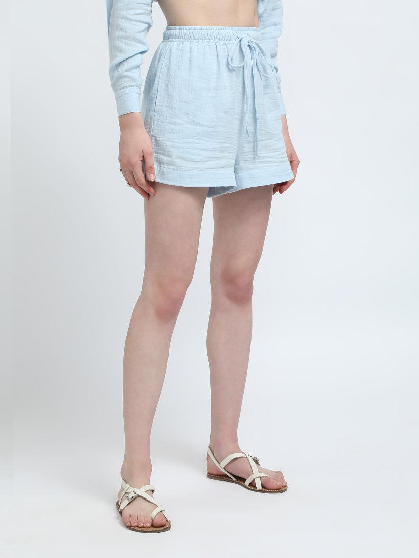 MAEVE SHORTS- ICE BLUE