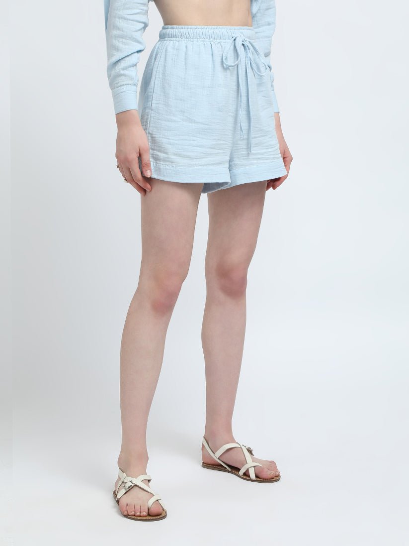 MAEVE ICE BLUE SHORTS