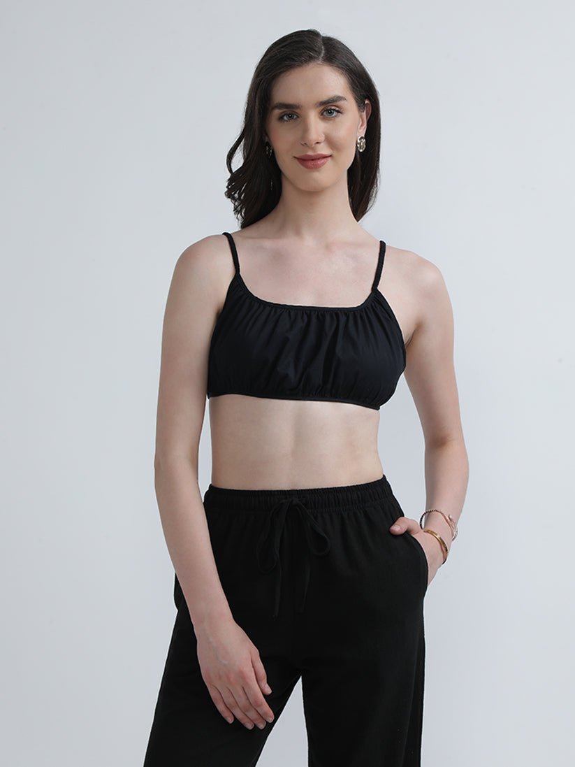 TALIA BLACK BRALETTE