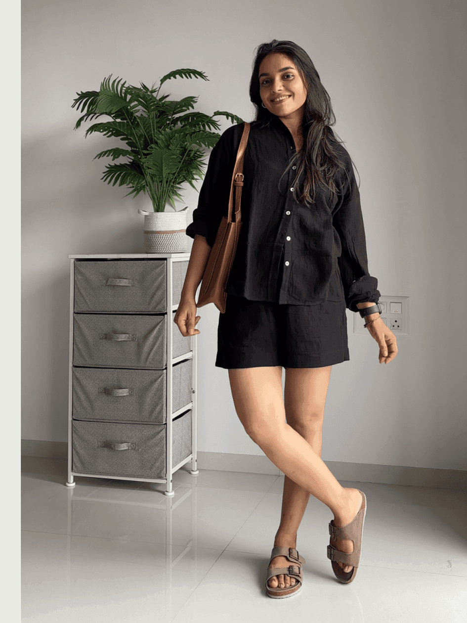 MAEVE SHIRTS & SHORTS CO-ORD SET